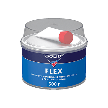 Шпатлевка SOLID FLEX - (500 гр) наполнительная с пластификатором
